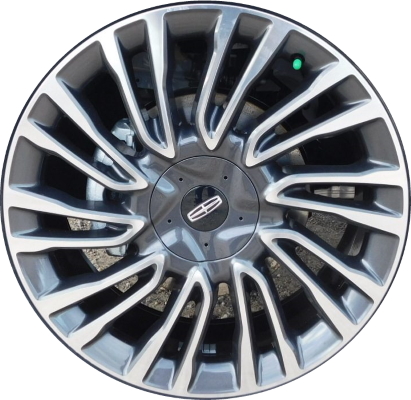 Lincoln Corsair 2020-2022 dark grey machined 20x8 aluminum wheels or rims. Hollander part number 10251 or 10423a, OEM part number LJ7Z1007F, MJ7Z1007F.