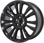 ALY10091U45/10245 Lincoln Continental Wheel/Rim Black Painted #LD9Z1007A