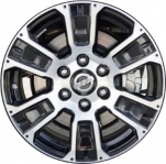 ALY62752U45 Nissan Titan Wheel/Rim Black Machined