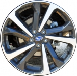 ALY68878 Subaru Impreza Wheel/Rim Charcoal Machined #28111FL27A