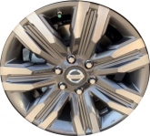 ALYNQ025U30 Nissan Titan XD Wheel/Rim Charcoal Machined #403009FV0D