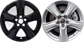 IMP-8977GB Toyota Highlander Black Wheel Skins (Hubcaps/Wheelcovers) 18 Inch Set