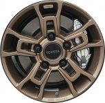 ALY75238U55/75254 Toyota Land Cruiser BBS Wheel/Rim Bronze Painted #PT9606020005