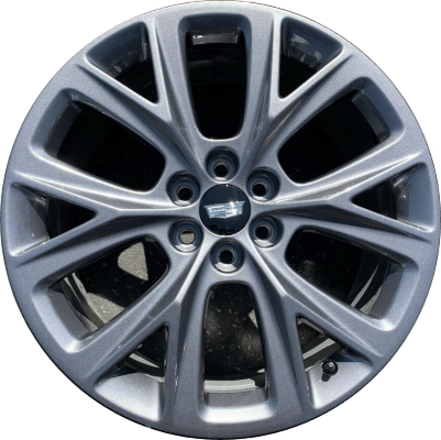 Cadillac XT5 2020, XT6 2020 powder coat midnight grey 20x8 aluminum wheels or rims. Hollander part number 4835U30, OEM part number 84520429.