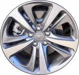 ALY10402U10 Acura TLX Wheel/Rim Grey Machined #42800TGVA11