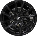 ALY4875U45 Cadillac Escalade Wheel/Rim Black Painted #84586634