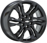 ALY5934U45/14041 Chevrolet Blazer, Traverse Wheel/Rim Black Painted #84853171