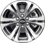 ALY14027 Chevrolet Colorado Wheel/Rim Grey Machined #84391149