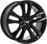 ALY5857U47 Chevrolet Malibu Wheel/Rim Black Painted #84898710