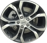 ALY2045U90 Chrysler Pacifica Wheel/Rim Grey Polished #6TR03WASAA