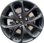 ALY2030U30HH Chrysler Pacifica Wheel/Rim Charcoal Painted #4755555AA