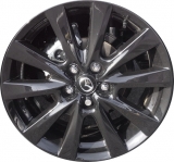 ALY64974U45/64975 Mazda3 Sedan Wheel/Rim Black Painted #9965C37080