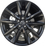 ALY64984U45 Mazda CX-9 Wheel/Rim Black Painted #9965218500