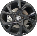 ALY75224U46 Toyota C-HR Wheel/Rim Black Painted #4261110371