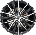 ALY69133U45 Toyota Camry Wheel/Rim Black Machined #4261106J30