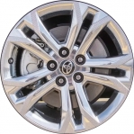 Used ALY69149 Toyota Sienna Wheel/Rim Platinum Clad #4260D08030