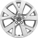 ALY70080U20 Volkswagen Atlas Wheel/Rim Silver Painted #3CM6010258Z8