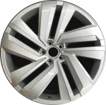 ALY70076U20 Volkswagen Atlas Wheel/Rim Silver Painted #3QF601025P8Z8