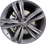 ALY70031U30 Volkswagen Atlas Wheel/Rim Charcoal Painted #3QF601025S2ZT