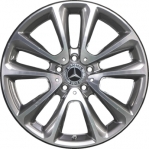 ALY85711 Mercedes-Benz E450 Wheel/Rim Grey Machined #21340104007X44