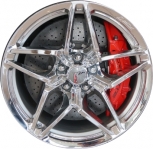 ALY5926U85/5927 Chevrolet Corvette Wheel/Rim Chrome #23249227