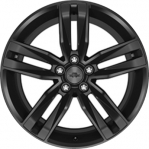 ALY5761U45/5762 Chevrolet Camaro Wheel/Rim Black Painted #23231972