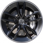 ALY85681 Mercedes-Benz CLS53 Wheel/Rim Black Painted #25740122007X71
