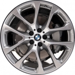 ALY86459 BMW X5, X6 Wheel/Rim Grey Machined #36116883757