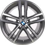 ALY86568 BMW 430i, 440i Wheel/Rim Grey Machined #36117856710