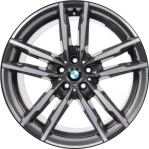ALY86557U30 BMW X3M, X4M Wheel/Rim Grey Machined #36118059724