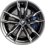 ALY86551 BMW Z4 Wheel/Rim Grey Machined #36118089879