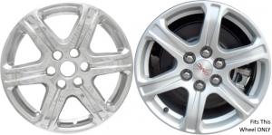 IMP-395X GMC Acadia Chrome Wheel Skins (Hubcaps/Wheelcovers) 17 Inch Set