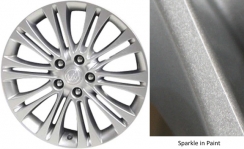ALY4112U20.PS08 Buick Verano Wheel/Rim Sparkle Silver #22791064