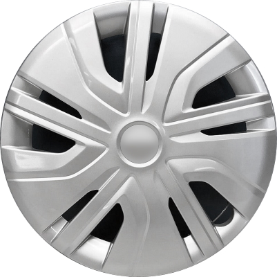 HK495s 14 Inch Aftermarket Silver Hubcaps/Wheel Covers Set