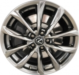 ALY74382U79 Lexus RC300, RC350 Wheel/Rim Hyper Grey #42611A24000