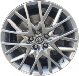 ALY74316U78 Lexus RC300, RC350 Wheel/Rim Hyper Silver #4261A24150