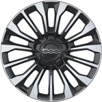 ALY61693 Fiat 500X Wheel/Rim Black Machined