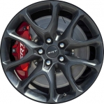 ALY2733U30HH Dodge Durango Wheel/Rim Charcoal Painted #6XV52RNLAA