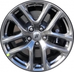 ALY2664U77 Dodge Durango Wheel/Rim Hyper Silver #68522998AA