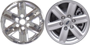 IMP-477X/7967PC Ford F-150 Chrome Wheel Skins (Hubcaps/Wheelcovers) 17 Inch Set