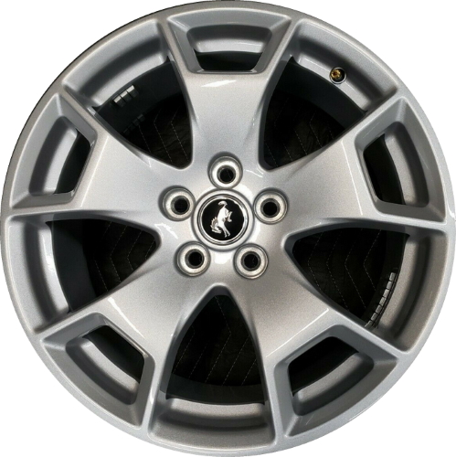 Ford Bronco Sport 2021-2024 powder coat silver 17x7 aluminum wheels or rims. Hollander part number ALY10427HH, OEM part number M1PZ-1007-E.