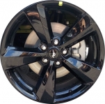 ALY10158U45 Ford Mustang Wheel/Rim Black Painted #MR3Z1007F