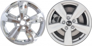 IMP-475X/7021PC KIA Sorento Chrome Wheel Skins (Hubcaps/Wheelcovers) 17 Inch Set