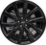 ALY10217U45/10492 Lincoln Nautilus Wheel/Rim Black Painted #KA1C1007D1A