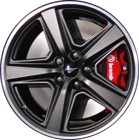 ALY10364 Ford Mustang Wheel/Rim Charcoal Machined #MR3Z1007B