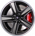 ALY10365 Ford Mustang Wheel/Rim Charcoal Machined #MR3Z1007C