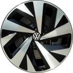 ALY70085 Volkswagen ID.4 Wheel/Rim Black Machined #11A601025HFZZ