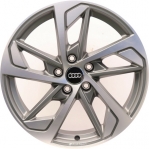 ALY12029 Audi A4 Wheel/Rim Grey Machined #8W0601025EK