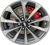 ALY14051U90HH Cadillac CT4-V Wheel/Rim Grey Polished #84319209