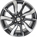 ALY14063U30 Chevrolet Equinox Wheel/Rim Charcoal Machined #84348839